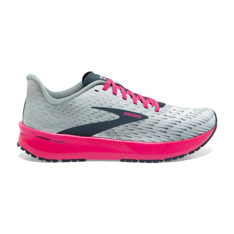 Brooks Hyperion Tempo Road Running Shoes - Women's - Ice Flow/Navy/Pink/grey (19036-AUSM)